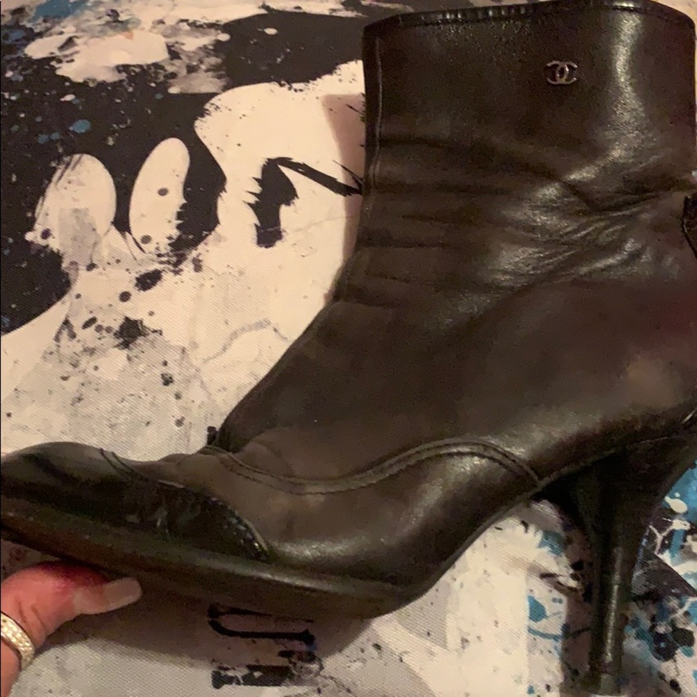 Chanel ankle boots